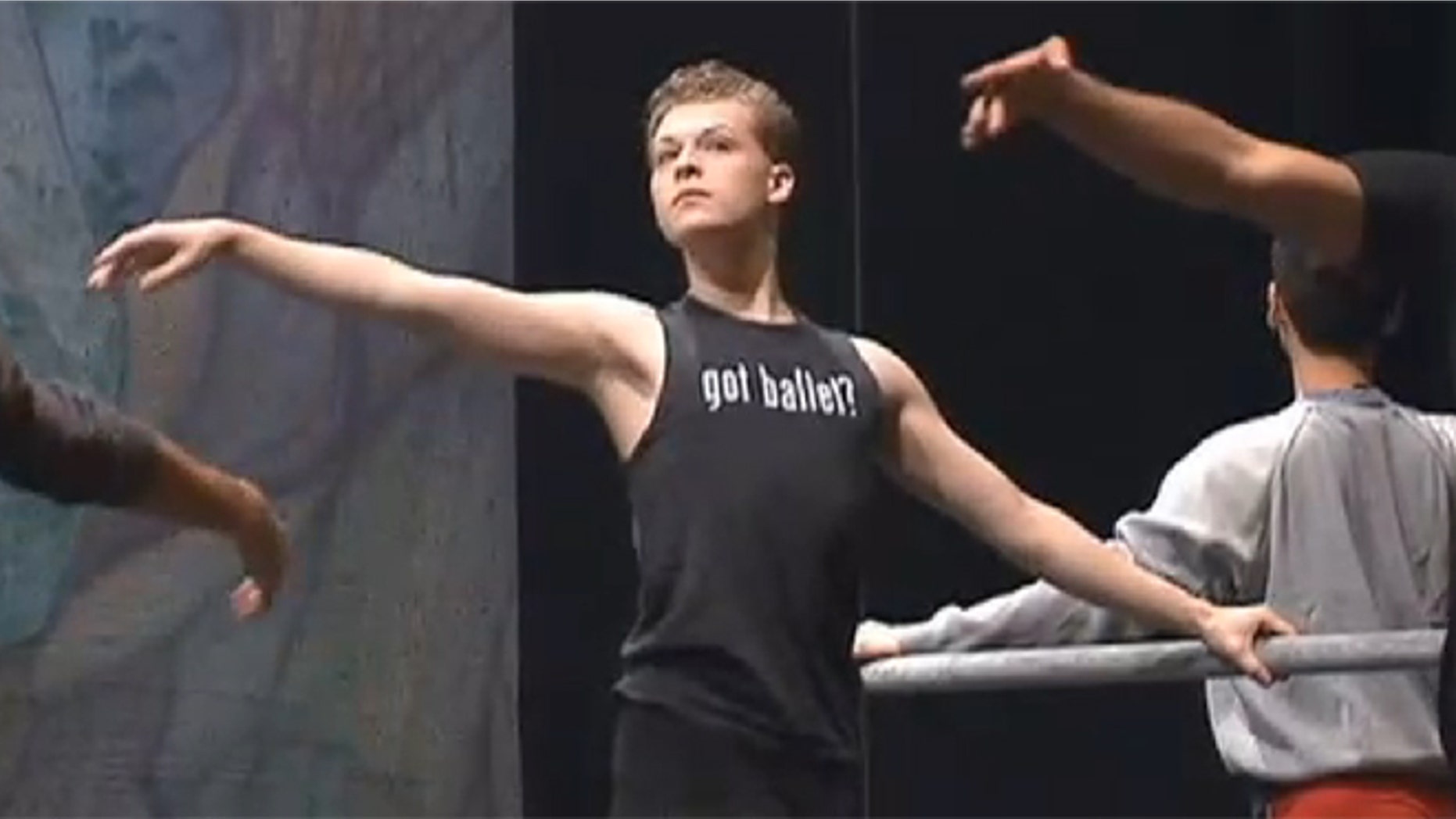 Philip Martin-Nelson, 20, says ballet saved his life.