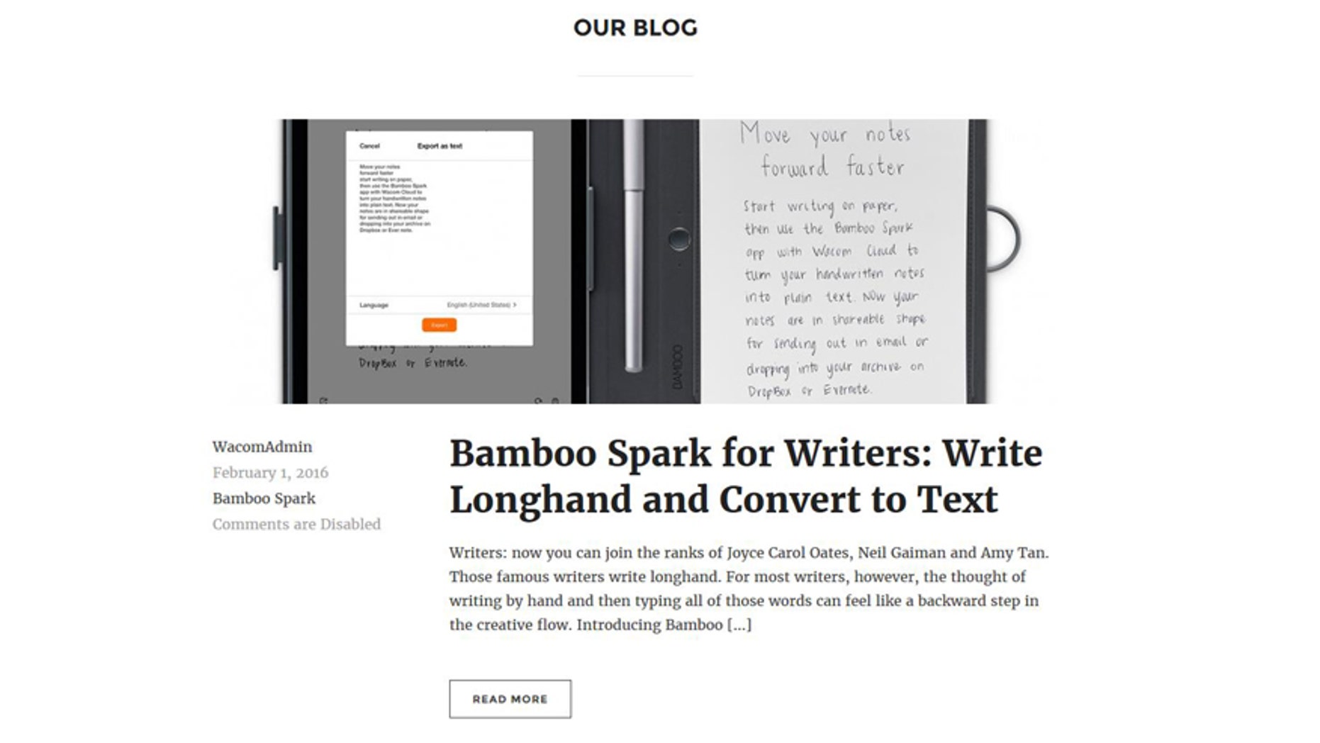 (Screenshot from http://bamboo.wacom.com/)