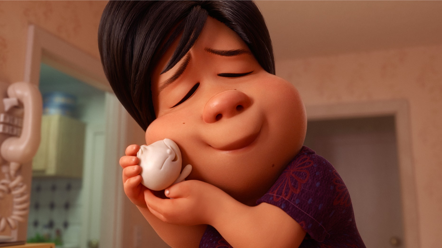 In "Bao," an aging Chinese mom suffering from empty-nest syndrome welcomes another chance at motherhood when one of her dumplings springs to life as a lively, giggly dumpling boy.
