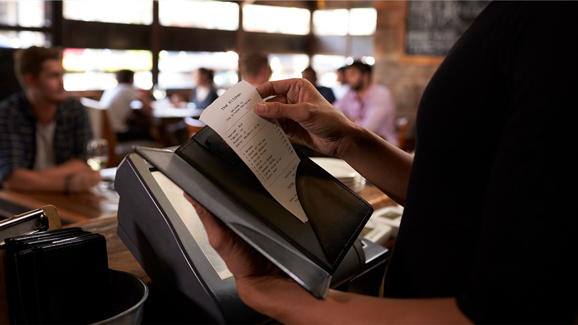 A bartender in Manhattan received a generously large tip as part of the newly returned "Tips for Jesus" movement.