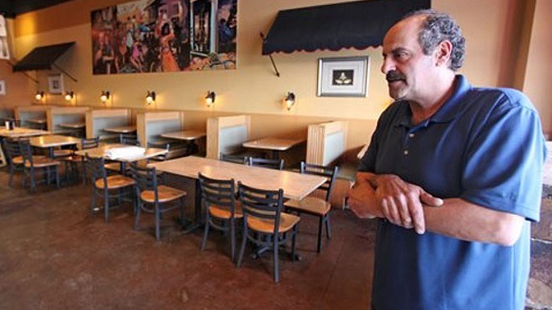 Columbus, Ohio, restaurant owner Hany Baransi describes the machete attack in his Columbus establishment.
