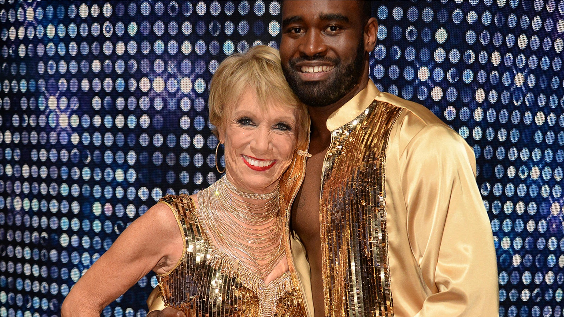 Barbara Corcoran and her "DWTS" partner Keo Motsepe.