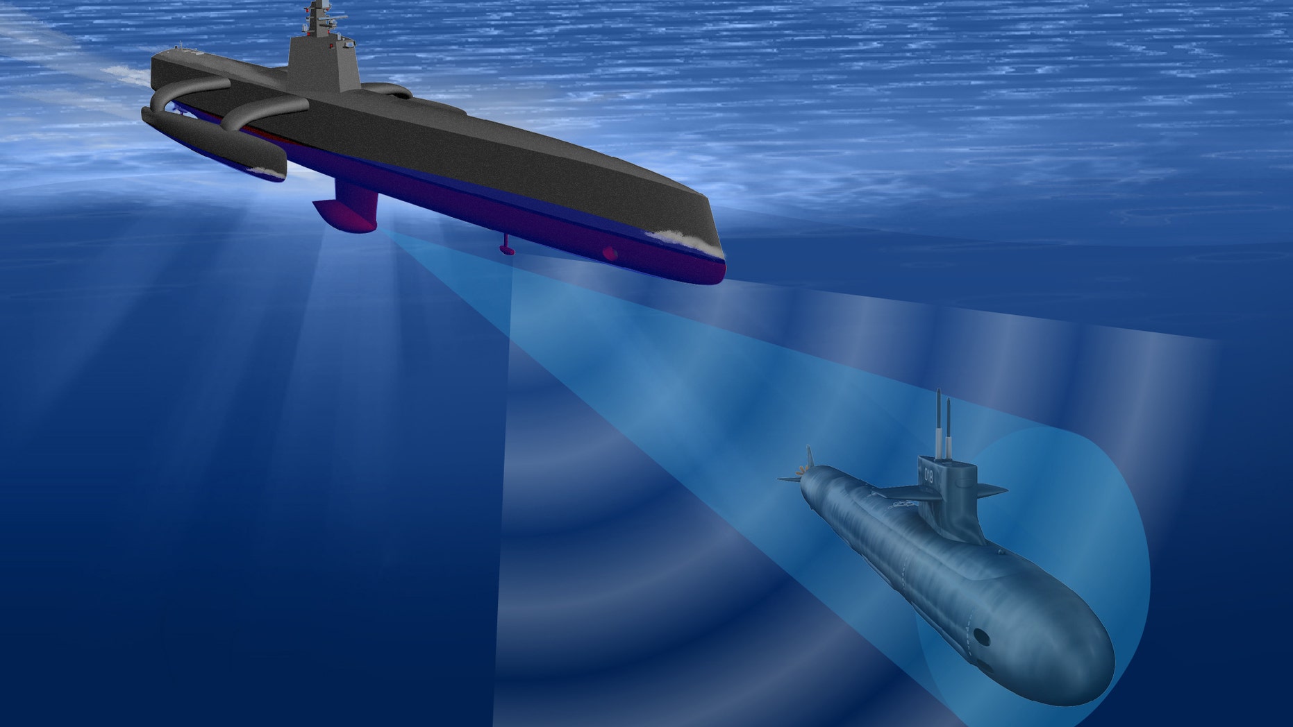 Artist's concept of ACTUV (DARPA).