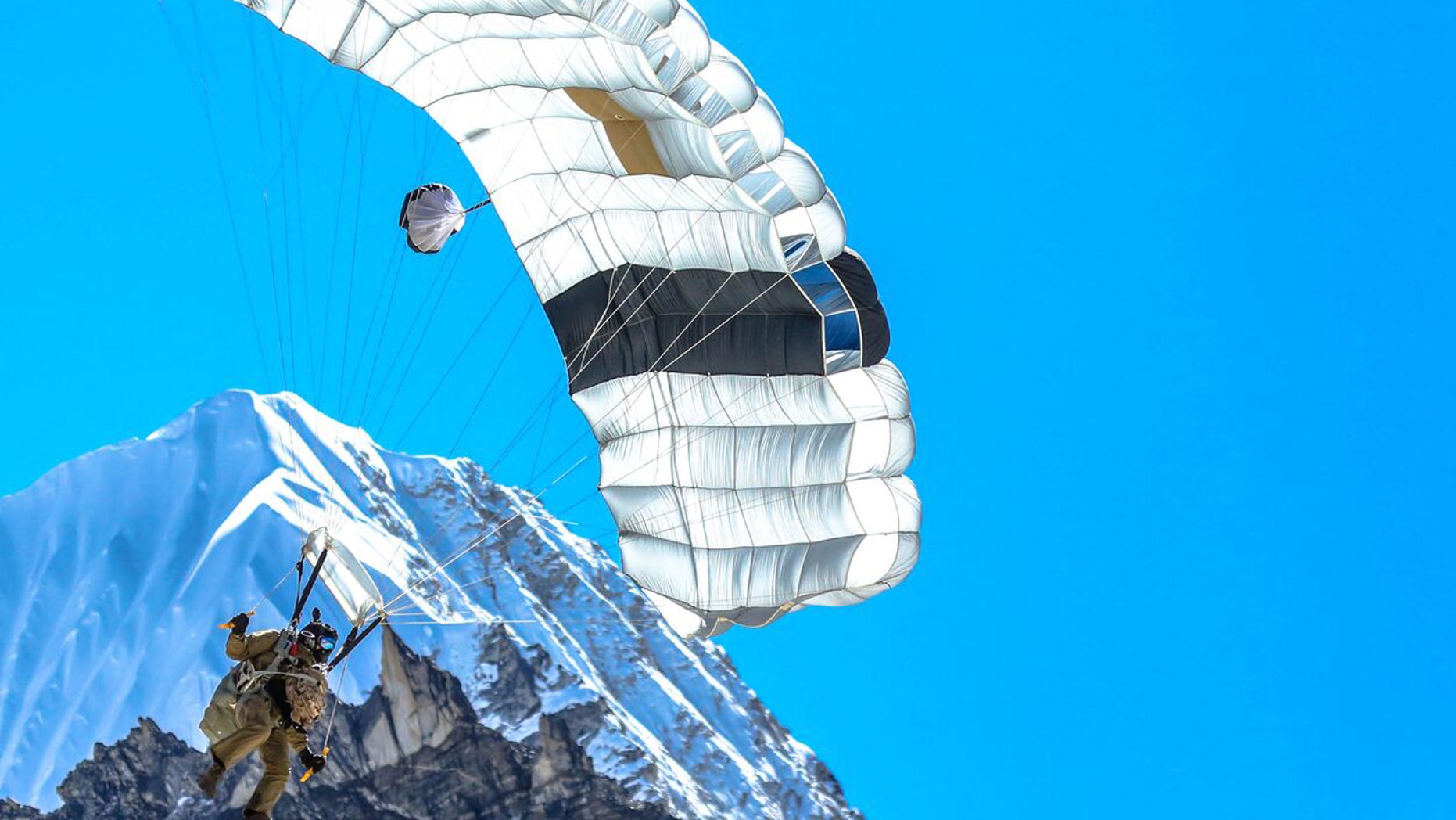 Jump training for Himalayas expedition (Photo by Jake Blick, Magpul Industries).