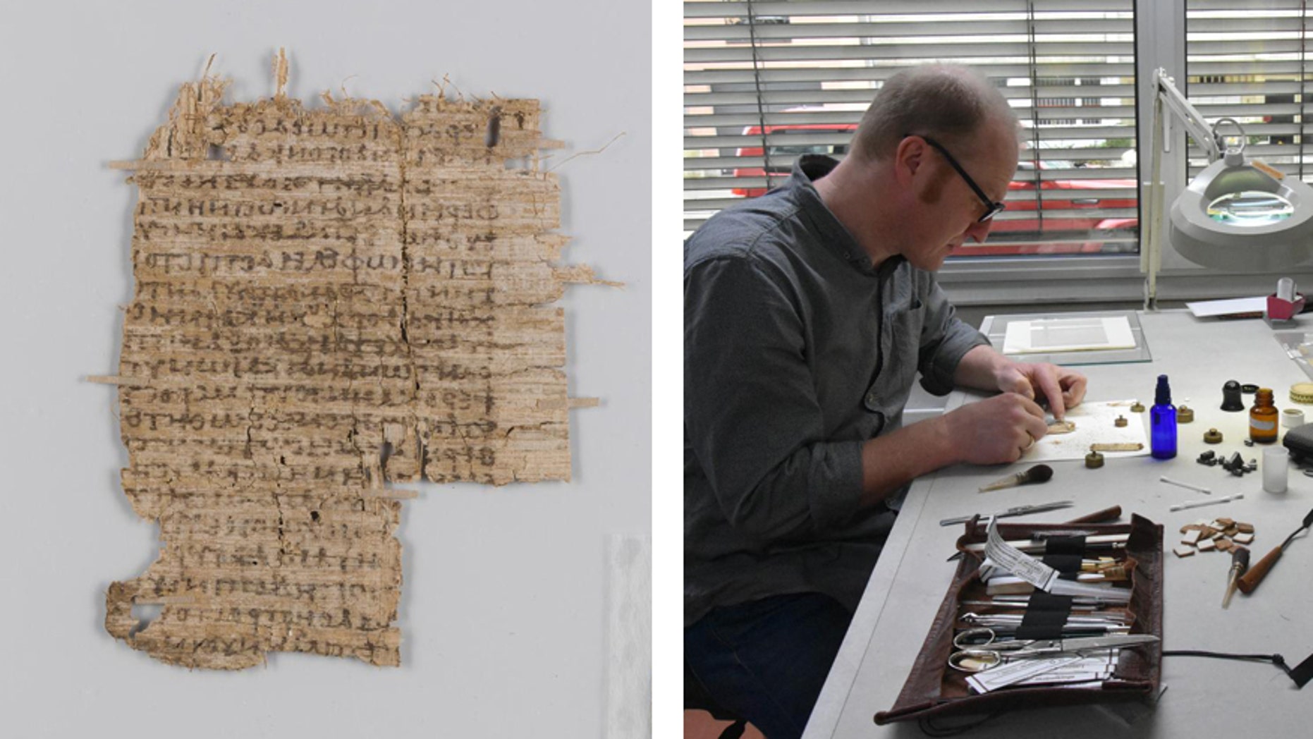 The mysterious ancient Greek document.