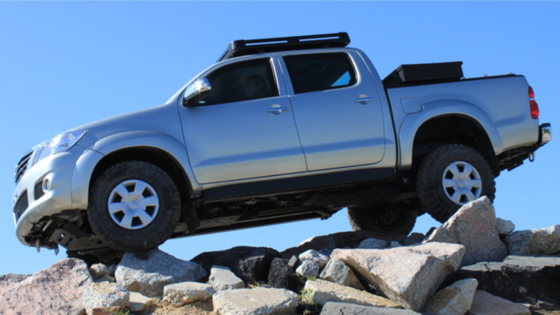 Demonstration vehicle shown.