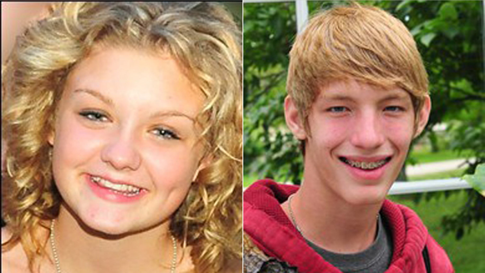 Jayden Thomas, left, and Braxton Wood, right.