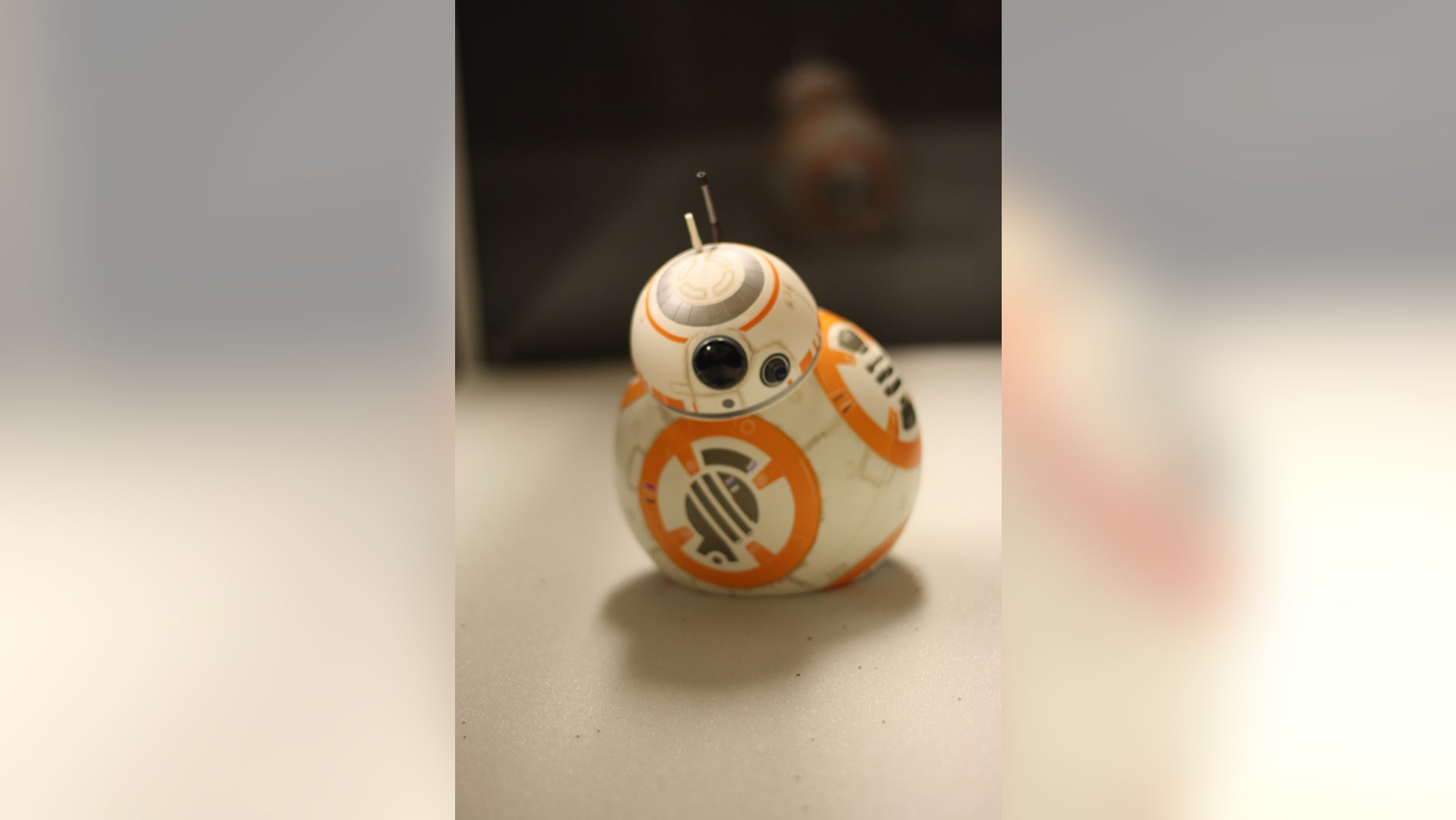 The "Star Wars" droid BB-8 (or at least its remote-control alter ego) is trapped in a sand-like substance during a lab experiment at Georgia Tech.
