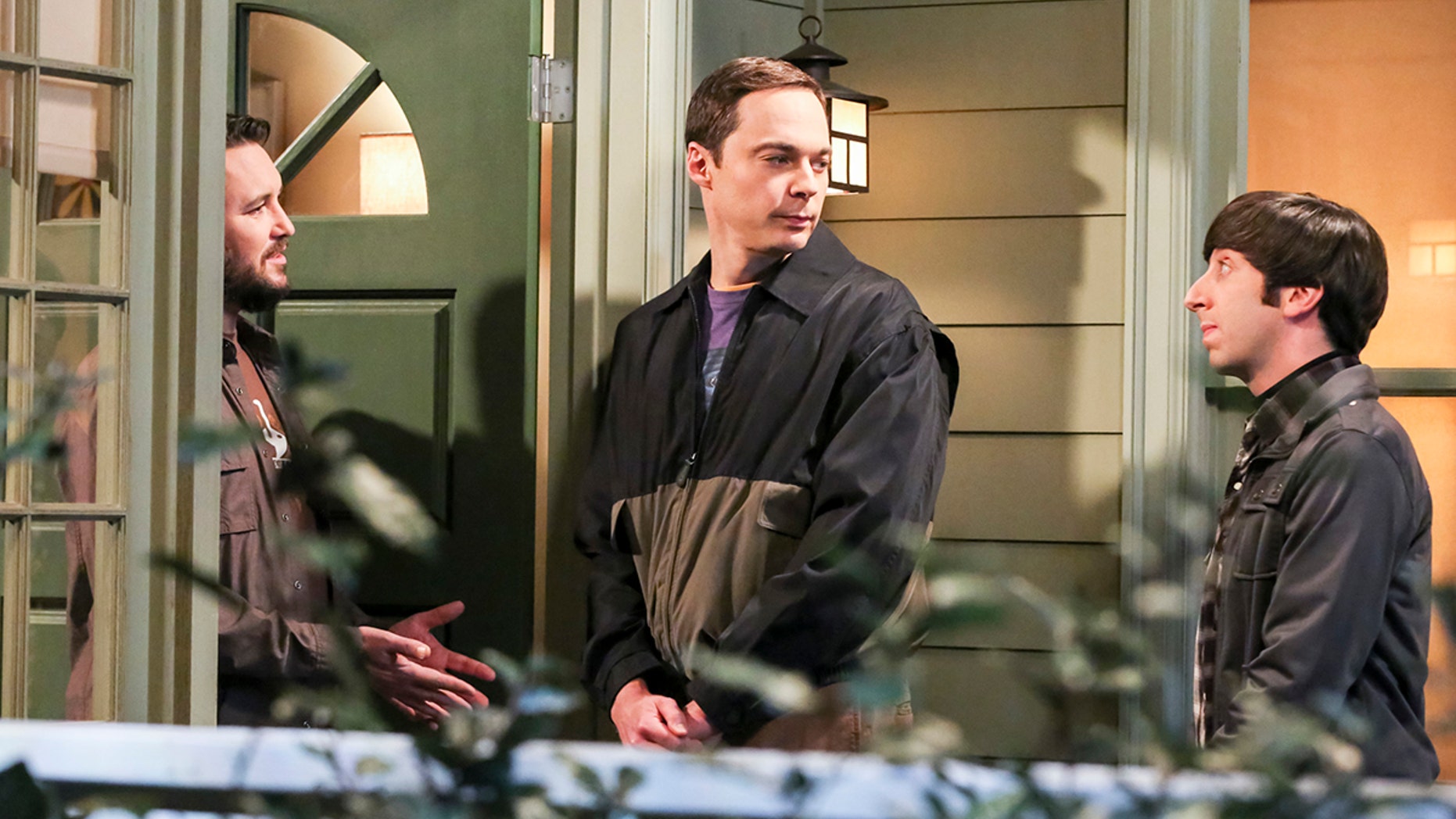 Wil Wheaton (himself), Sheldon Cooper (Jim Parsons) and Howard Wolowitz (Simon Helberg). When Sheldon petitions Wil Wheaton to appear on the new Professor Proton show,