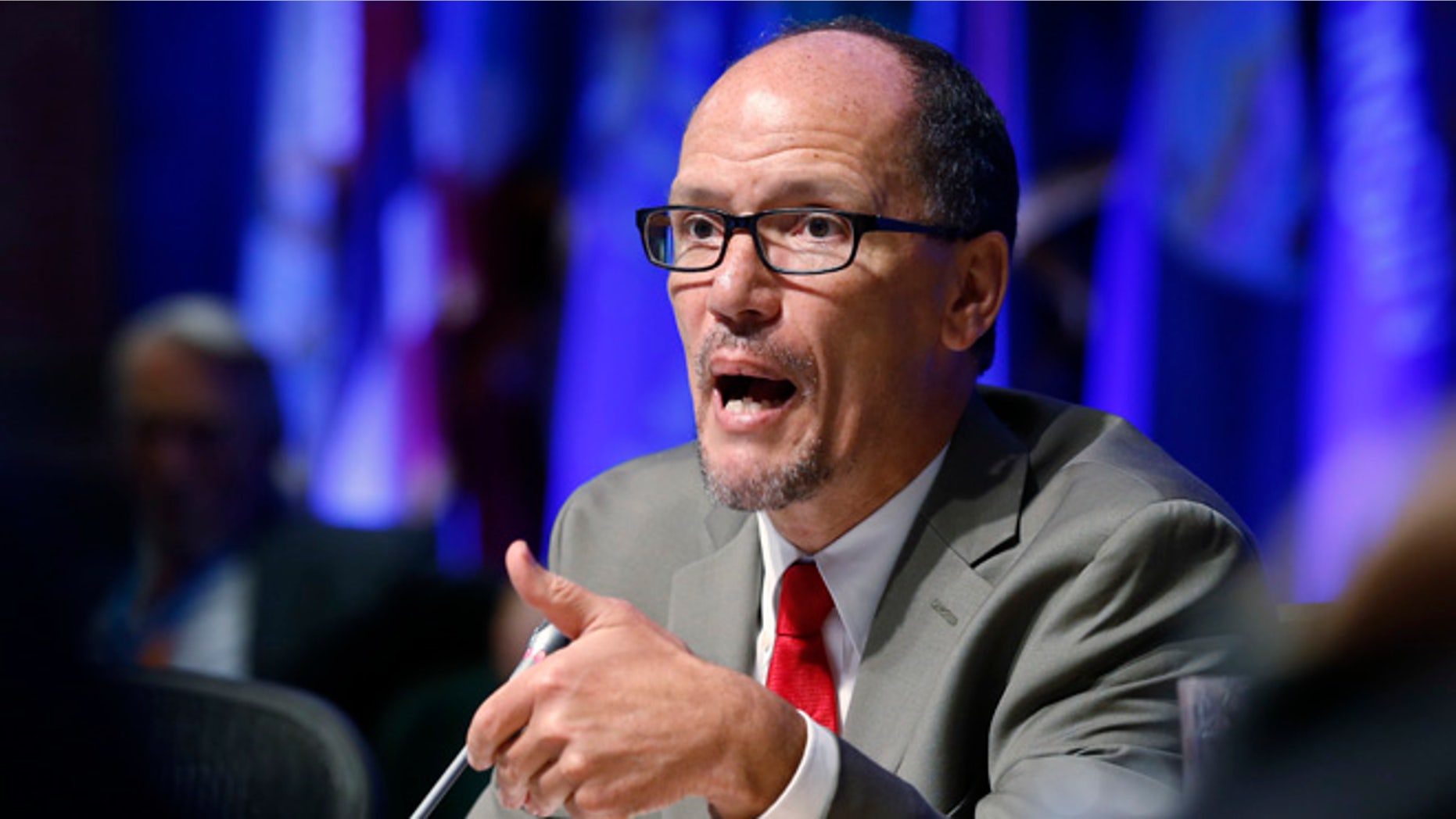 July 25, 2015: Labor Secretary Thomas Perez speaks in West Virginia.