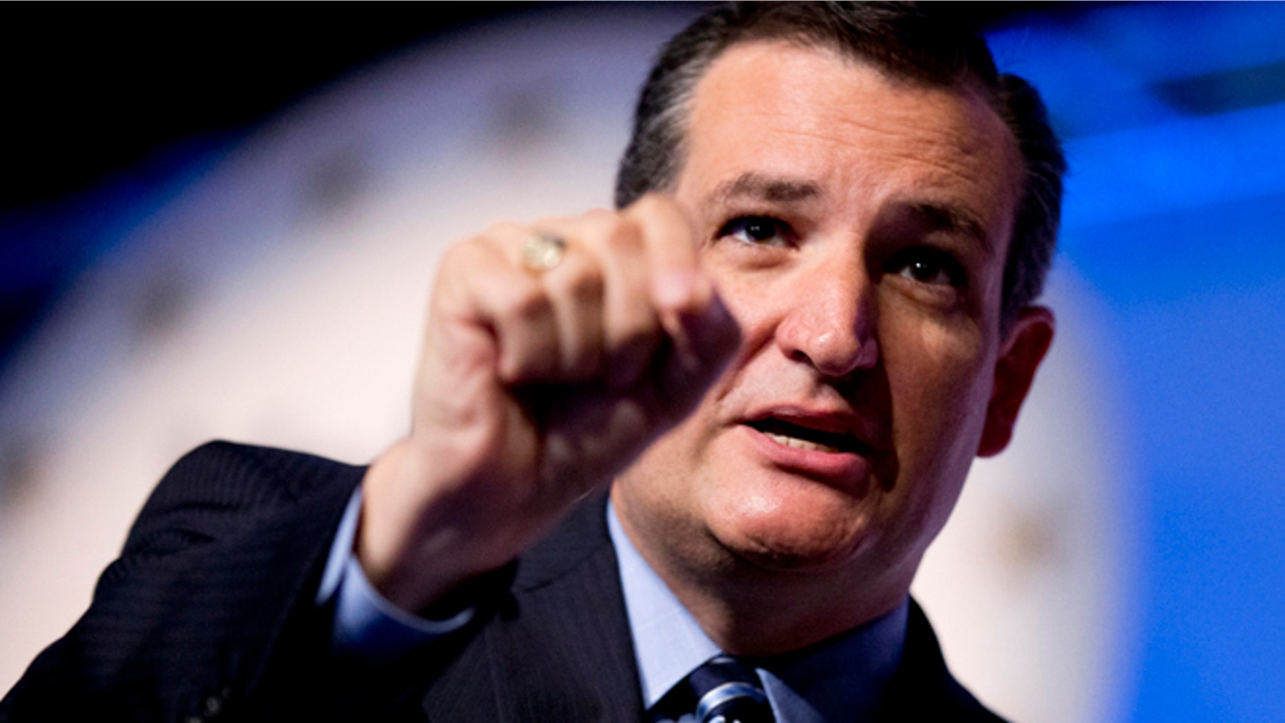 FILE - In this Sept. 26, 2014 file photo, Sen. Ted Cruz, R-Texas speaks in Washington. Their party has seized the Senate majority. Now, an ambitious class of Republican senators faces unique challenges and opportunities in a GOP-led Senate under new pressure to govern amid the 2016 presidential race. (AP Photo/Manuel Balce Ceneta, File)
