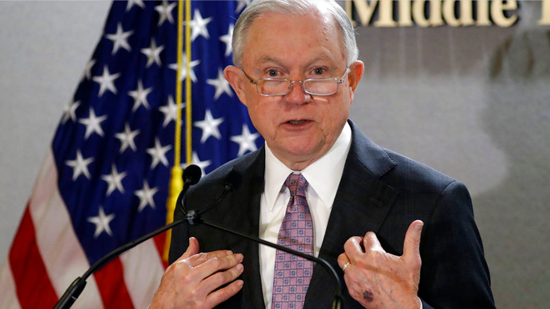 Attorney General Jeff Sessions, seen here earlier this month. “Those who wish to become American citizens ought to respect our laws and seek citizenship lawfully and honestly,” said Sessions.