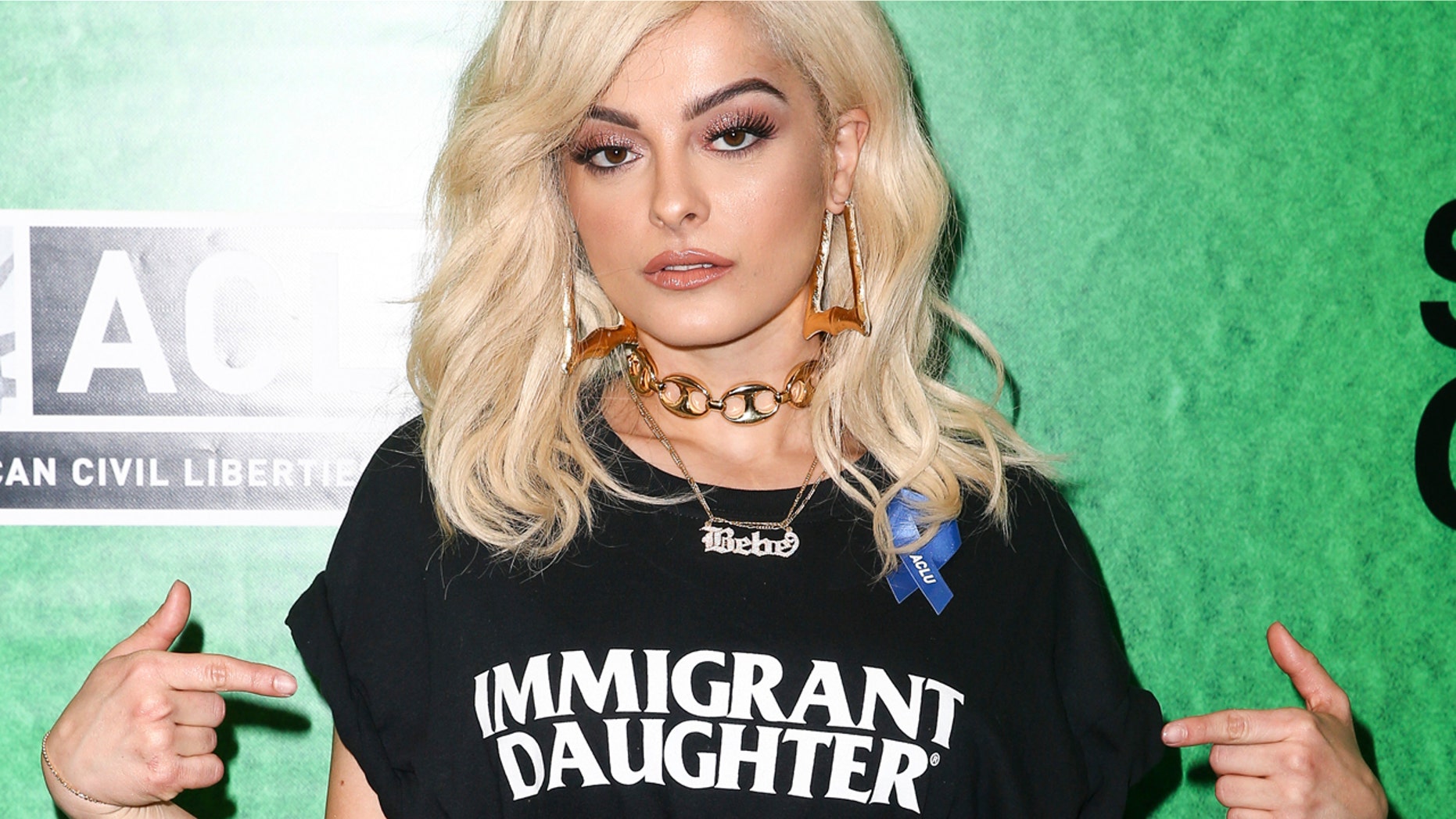 Bebe Rexha attends the Zedd Presents WELCOME! - Fundraising Concert Benefiting The ACLU held at the Staples Center on Monday, April 3, 2017, in Los Angeles. (Photo by John Salangsang/Invision/AP)