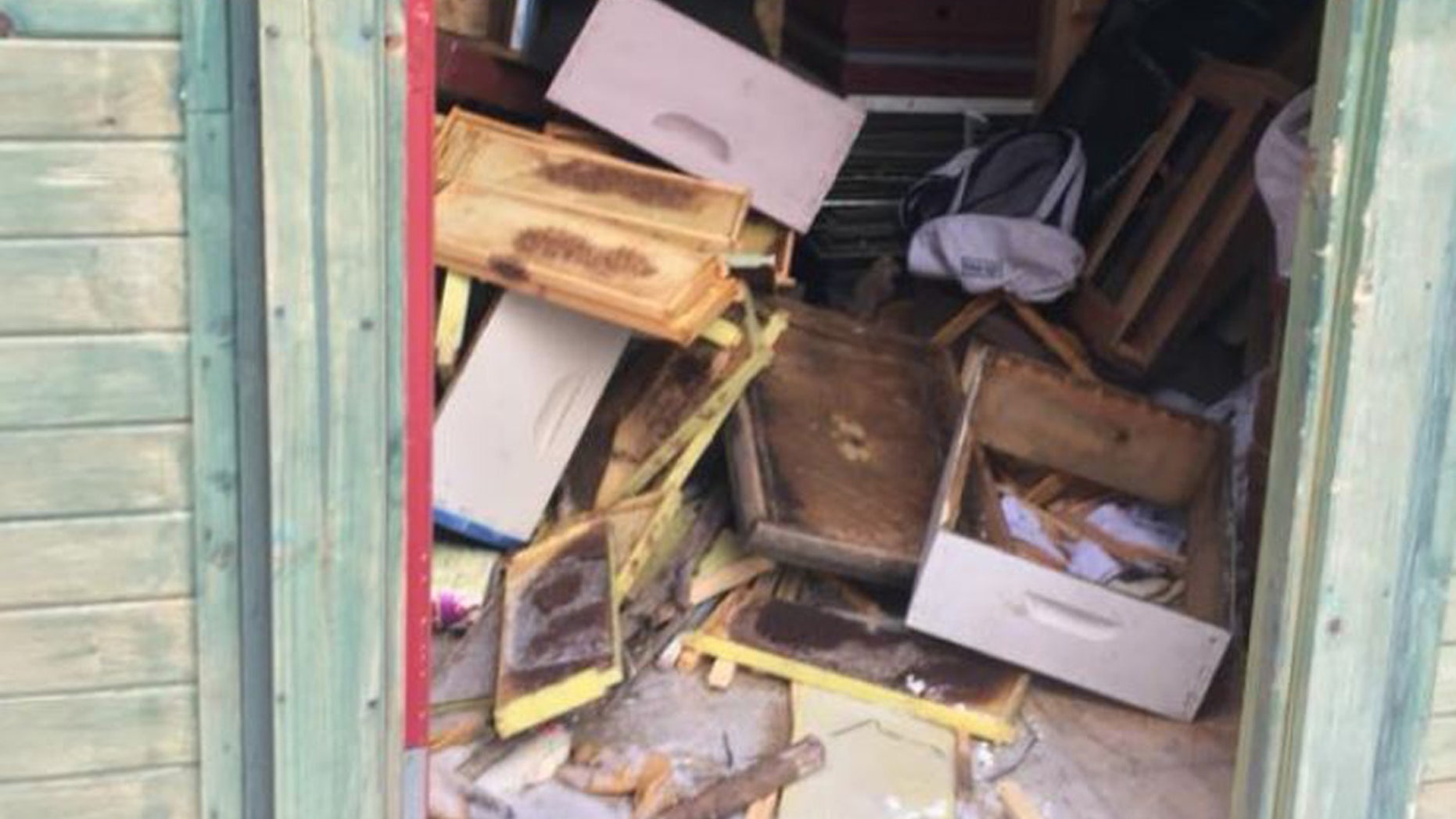 Vandals did $60,000 in damage to a local honey business in Sioux City, Iowa.