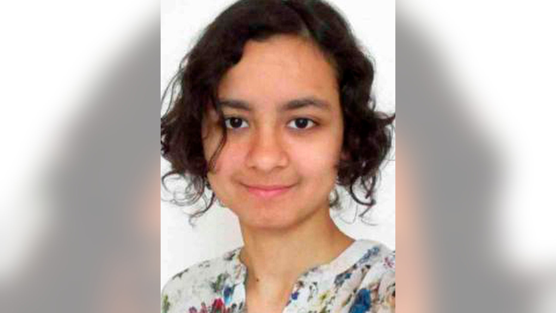 This undated photo provided by The Church of Jesus Christ of Latter-Day Saints shows Mormon missionary Fanny Rachel Clain, 20, from Montelimar, France, who was injured in Tuesday's explosion at the Brussels airport.