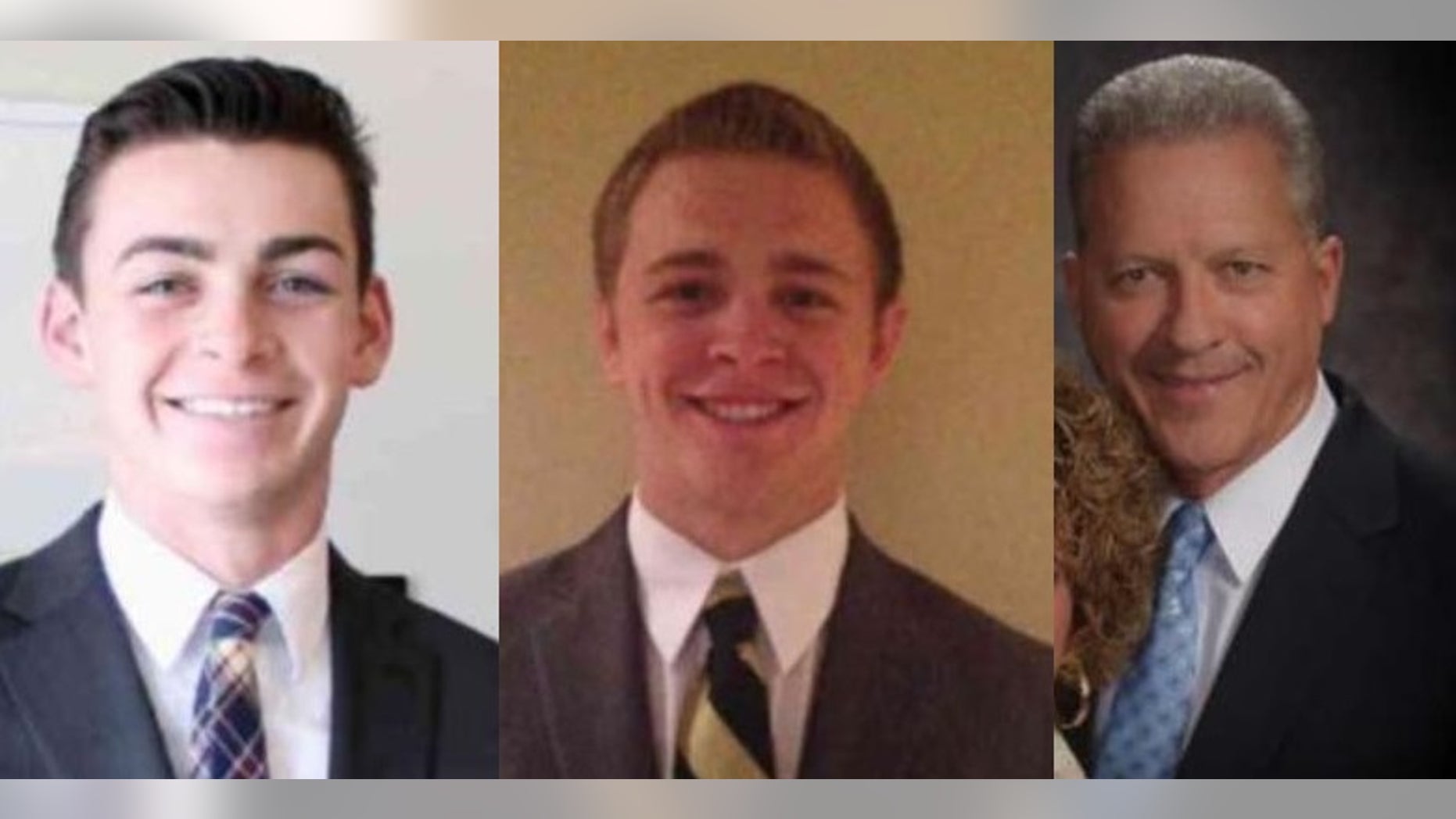 From left to right: Joseph Empey, Mason Wells, Richard Norby.