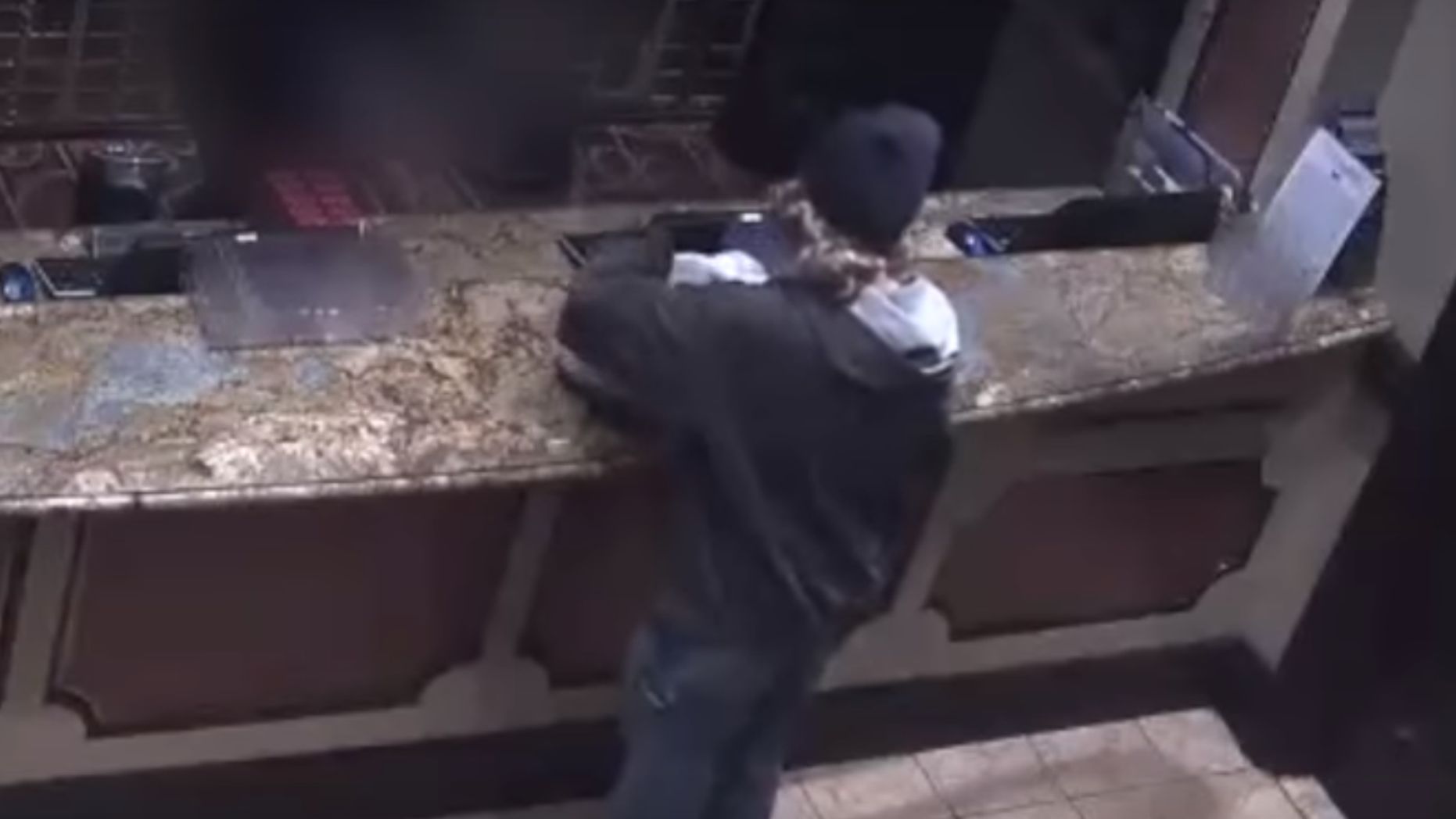 The LVMPD released surveillance video showing the suspect and robbery at the Bellagio Hotel & Casino in Las Vegas on Tuesday.
