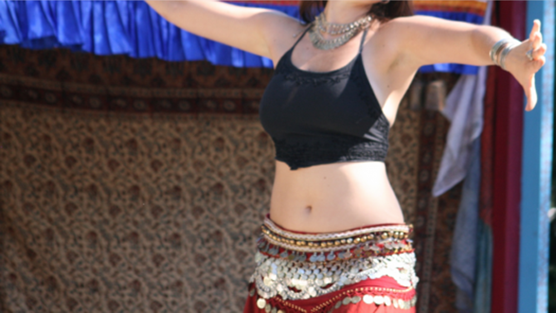 A belly dancer exposes her navel -- home to potentially hundreds of previously undiscovered species, scientists recently said.