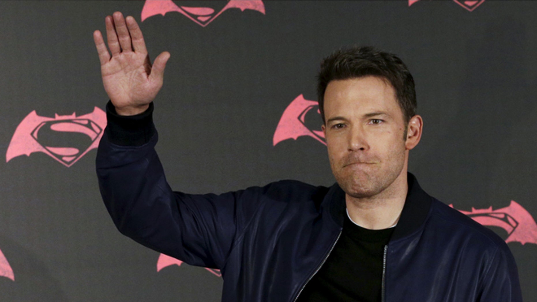 March 19, 2016. Actor Ben Affleck poses during a photocall to promote the movie "Batman v Superman: Dawn Of Justice" in Mexico City.