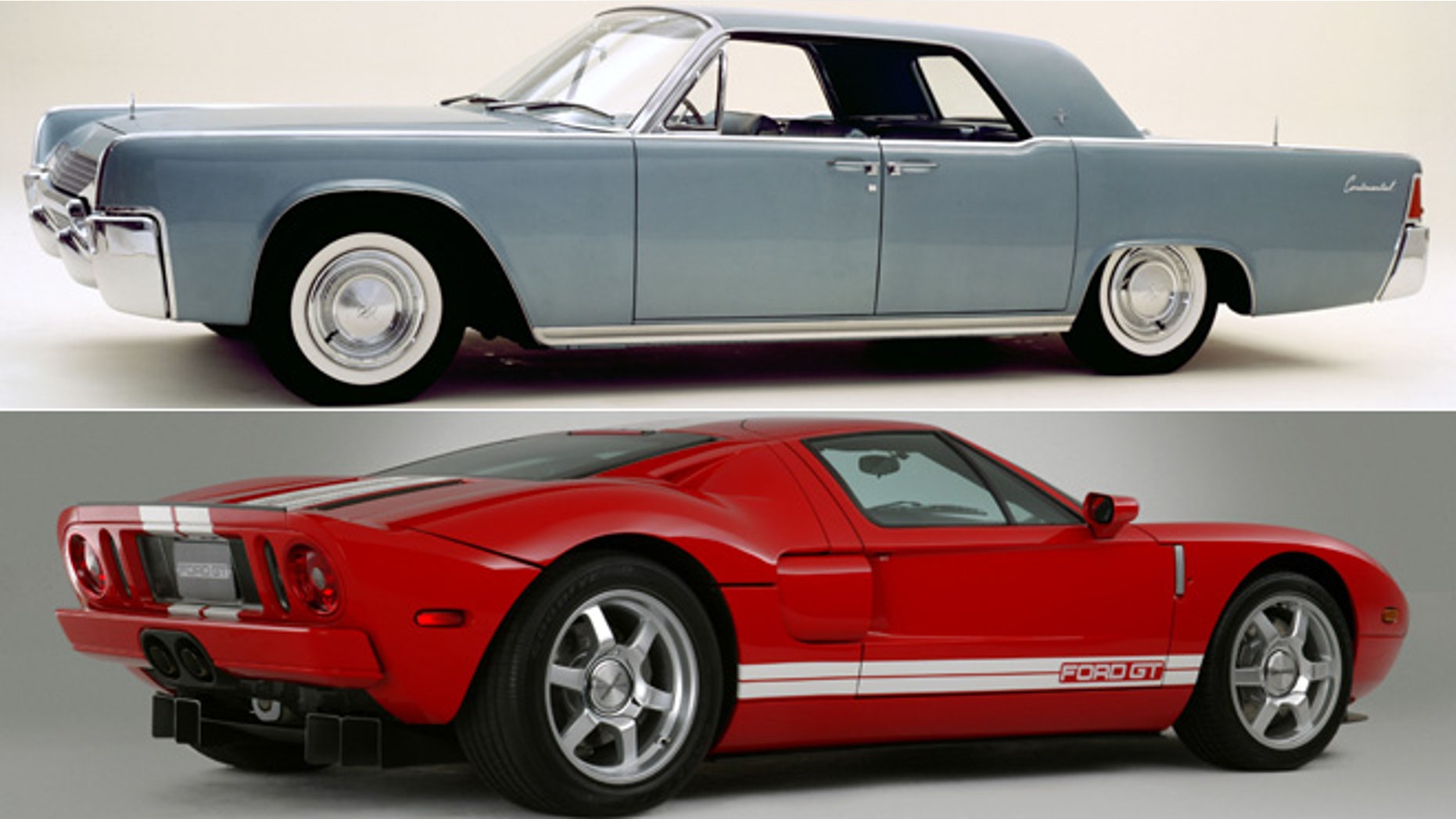 1961 Lincoln Continental/2005 Ford GT
