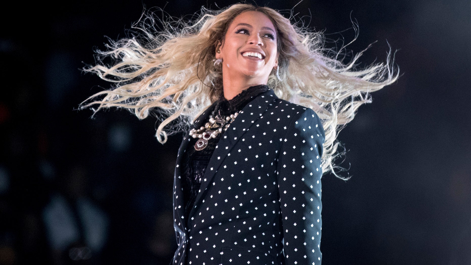 Nov. 4, 2016: In this file photo, Beyonce performs at a Get Out the Vote concert.