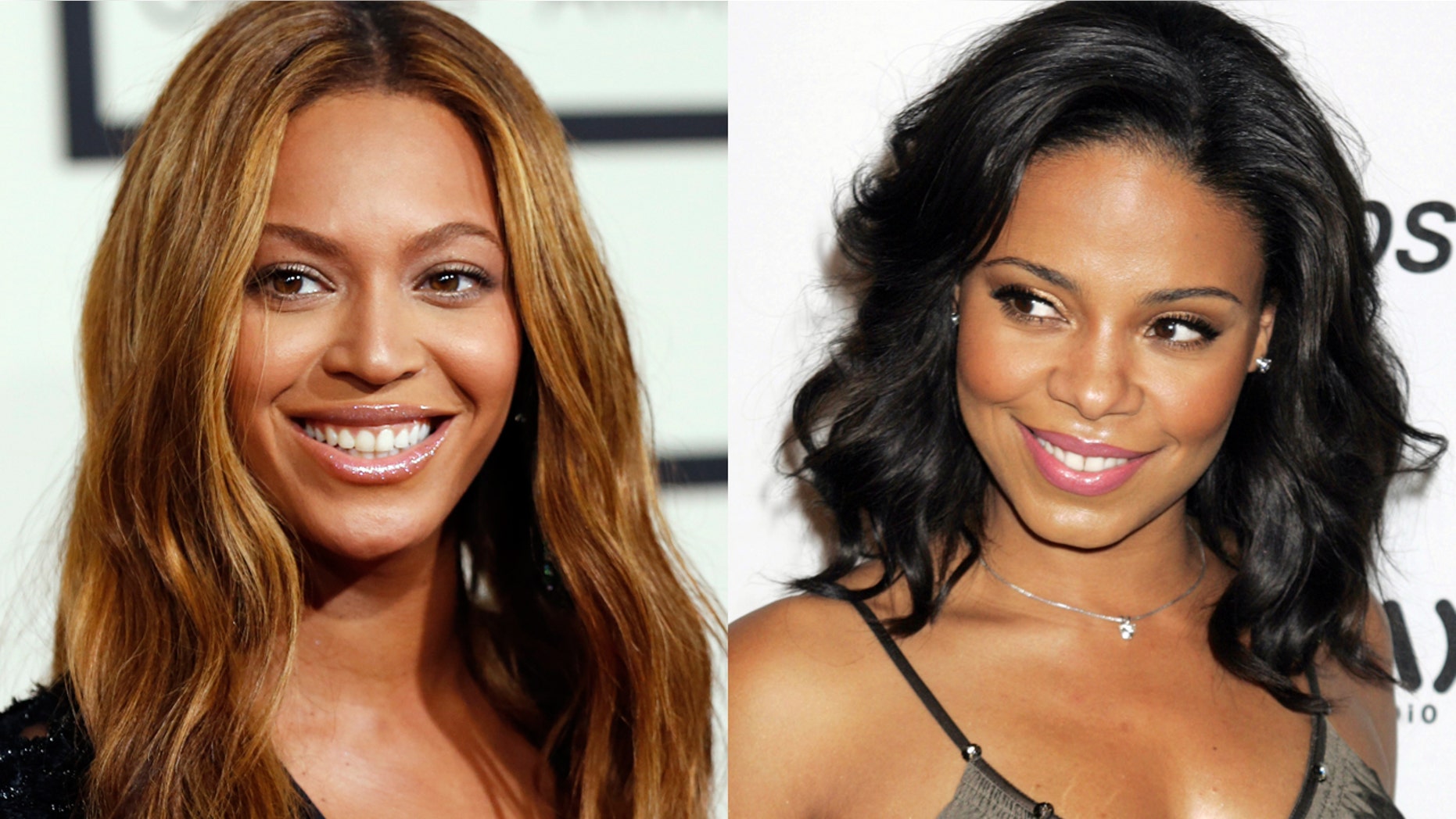 Sanaa Lathan is said to be the mystery star who accidentally bit Beyonce.