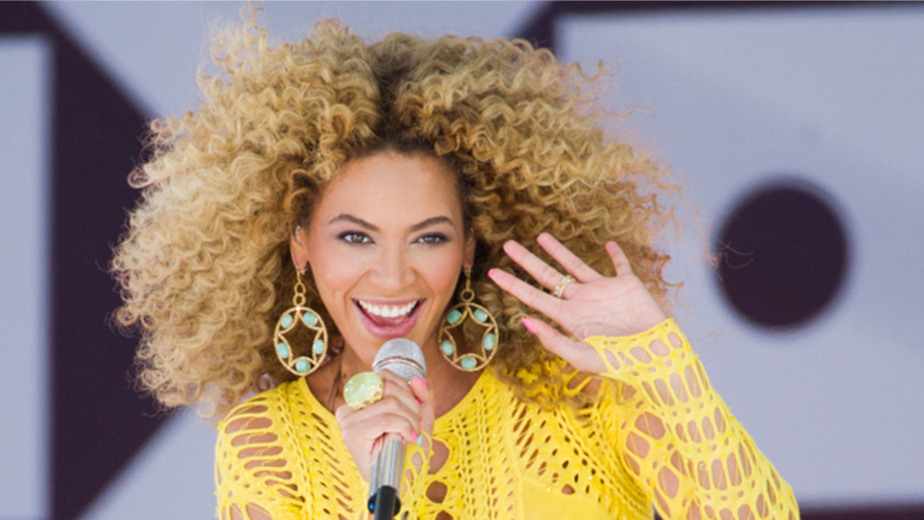 July 1, 2011: In this file photo, Beyonce performs on ABC's "Good Morning America" in New York.