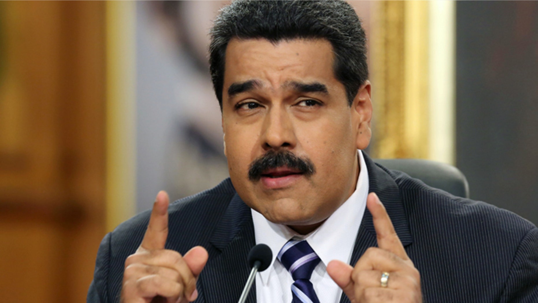 Venezuela's President Nicolas Maduro in a 2014 file photo.