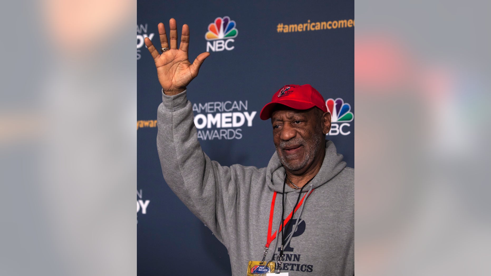 April 26, 2014. Bill Cosby attends the American Comedy Awards in New York.