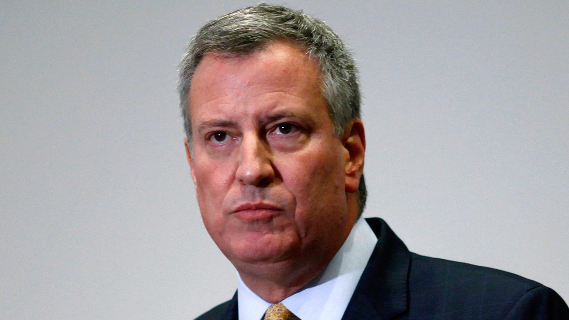 New York Mayor Bill de Blasio