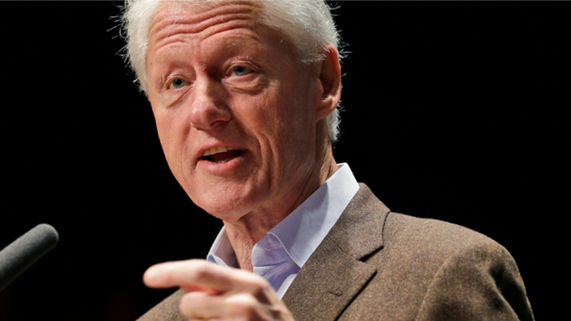 Oct. 30, 2013: Former President Bill Clinton speaks in Charlottesville, Va.