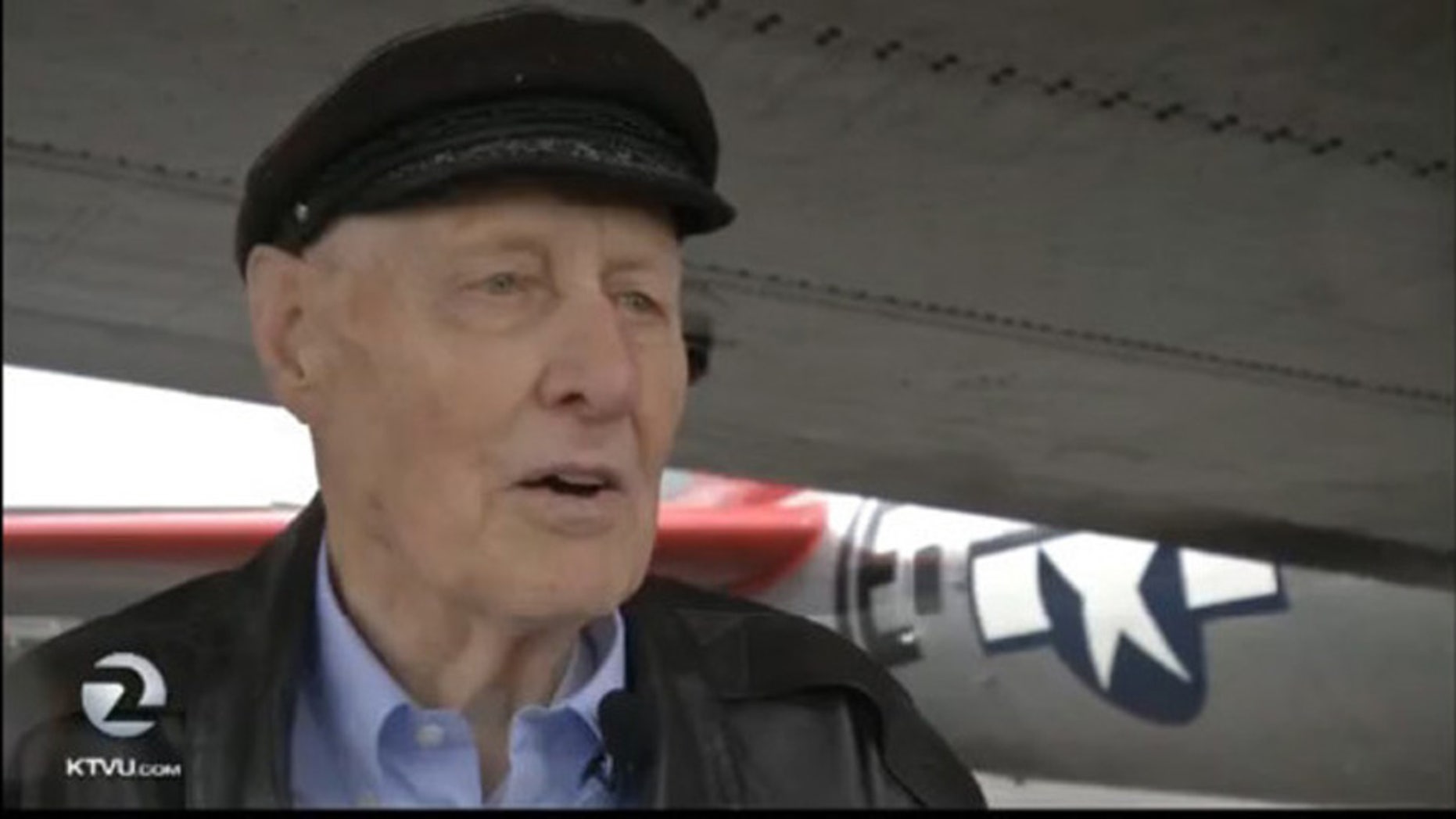 World War II veteran Bill Hermann, 92.