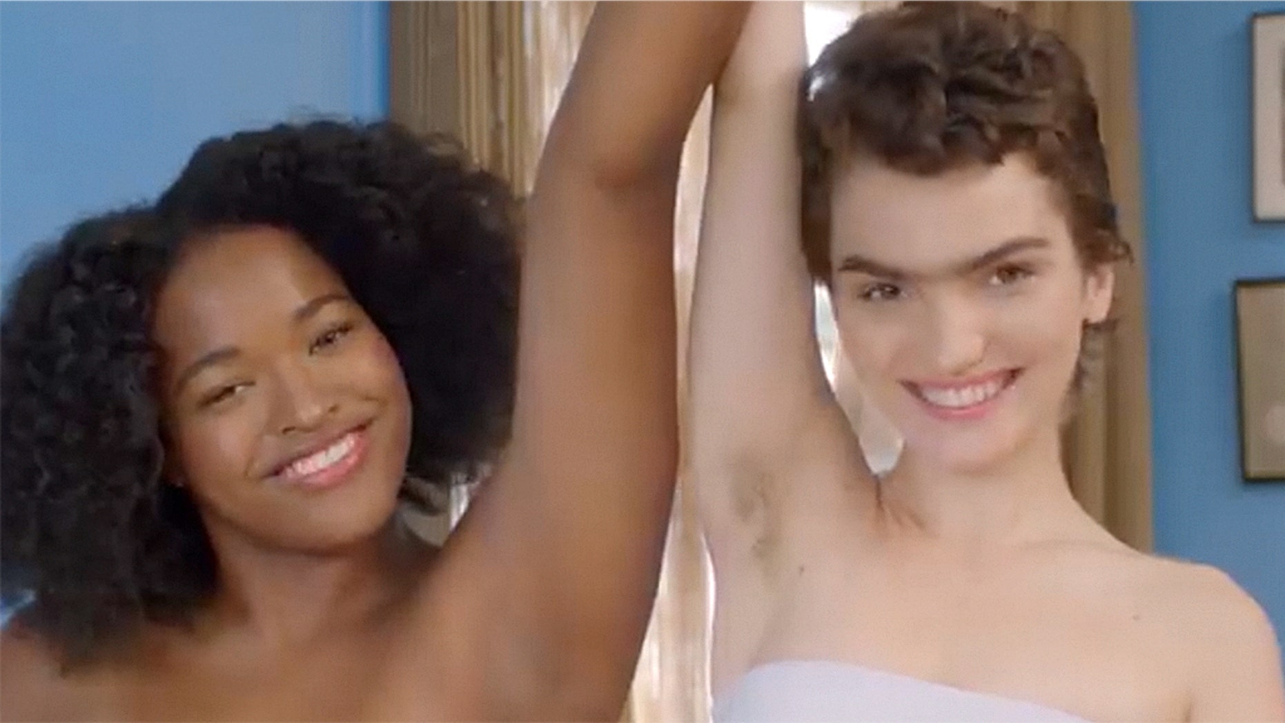 The brand claims they are the first women’s razor company to show women’s body hair in “more than 100 years.”