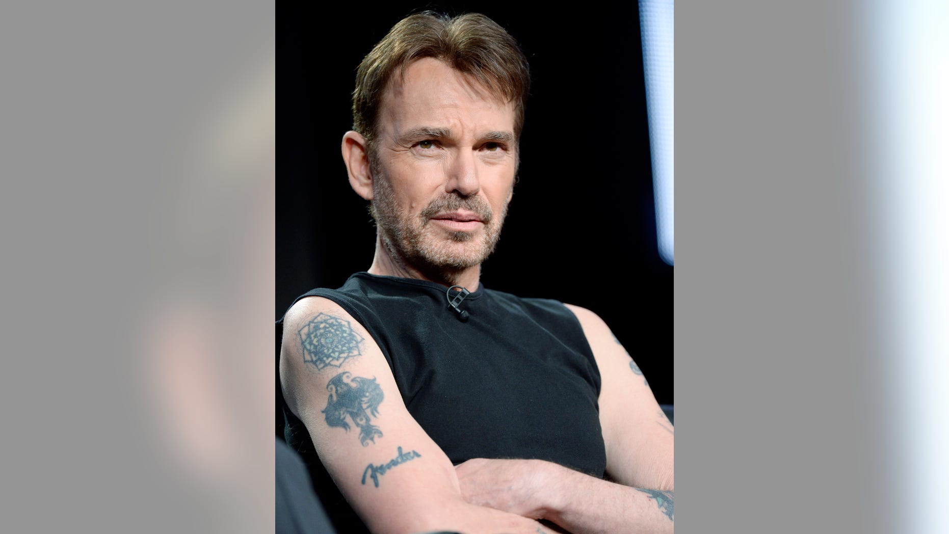 Cast member Billy Bob Thornton of "Fargo" participates in a panel during FX Networks' part of the Television Critics Association Winter 2014 presentations in Pasadena, California, Jan. 14, 2014.