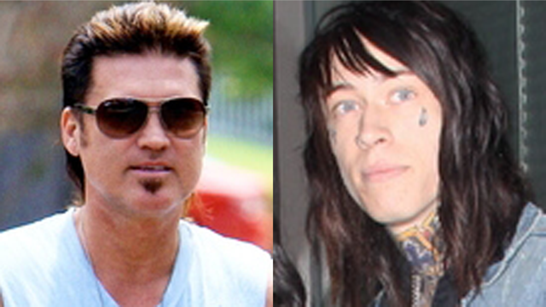 Billy Ray and Trace Cyrus. (X17Online.com)