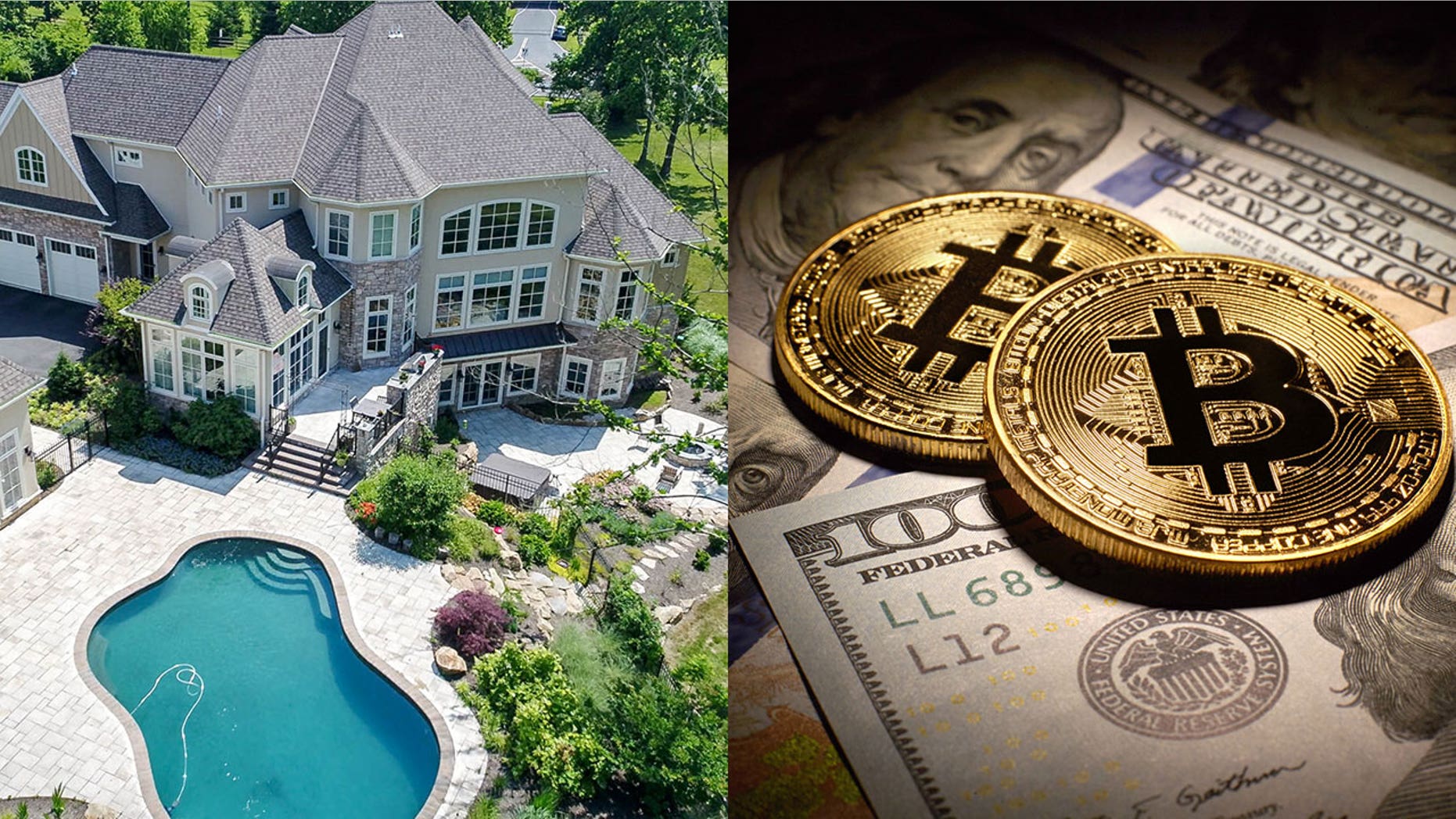 A home in Newark, Del., is selling for just under a few hundred crpto-coins.