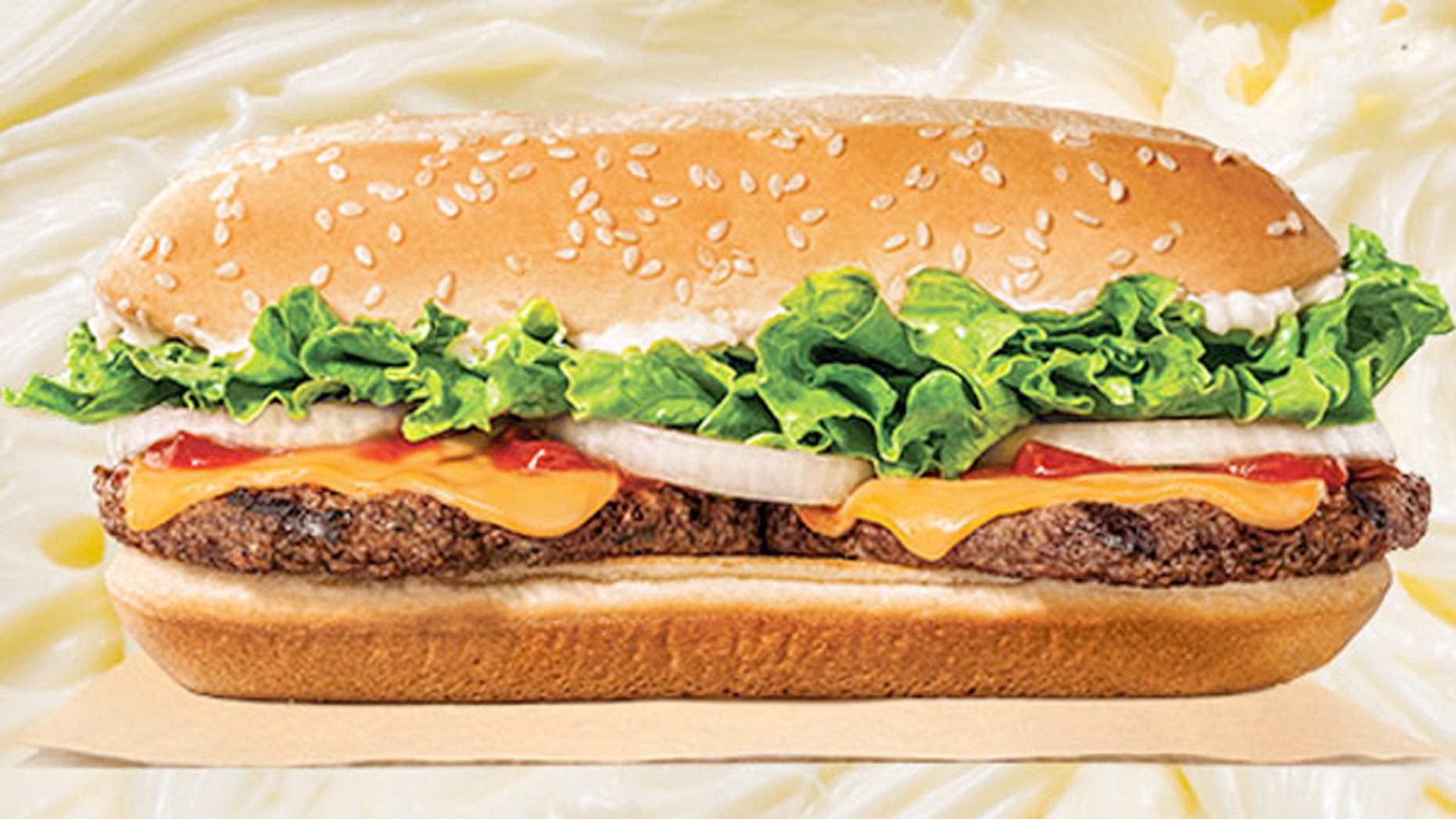 Burger King Extra Long Cheeseburger Calories Burger Poster