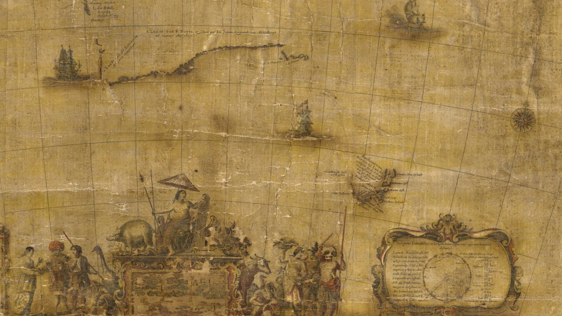 "Archipelagus Orientalis" has been described as the most important European map of Australia before the arrival of the British.