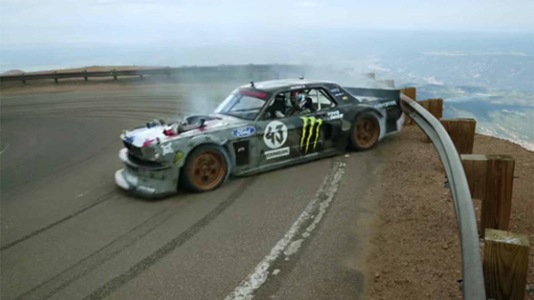Ken Block S Climbkhana Pikes Peak Is A Race To The Clouds Like Ken Block Has Revealed His Latest Internet Shattering Drift Video Climbkhana Pikes Peak