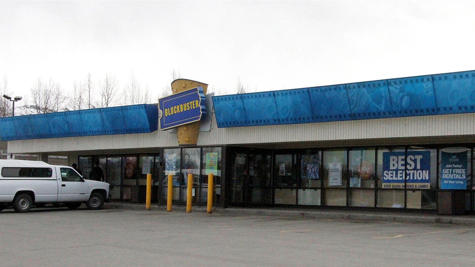 Alaska's last two Blockbuster video rental stores will close this week and liquidate remaining inventory, the stores' management announced Thursday. With the closure of the Alaska location, only a single store will remain in the U.S.