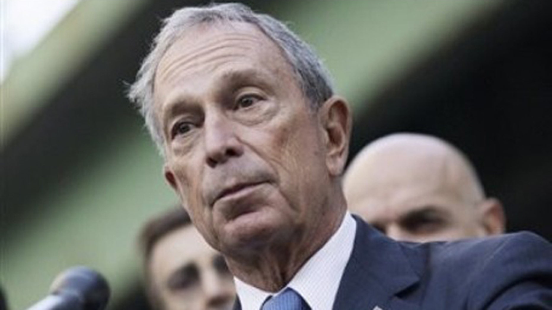 Oct. 3, 2011: New York City Mayor Michael Bloomberg speaks during a news conference in New York.