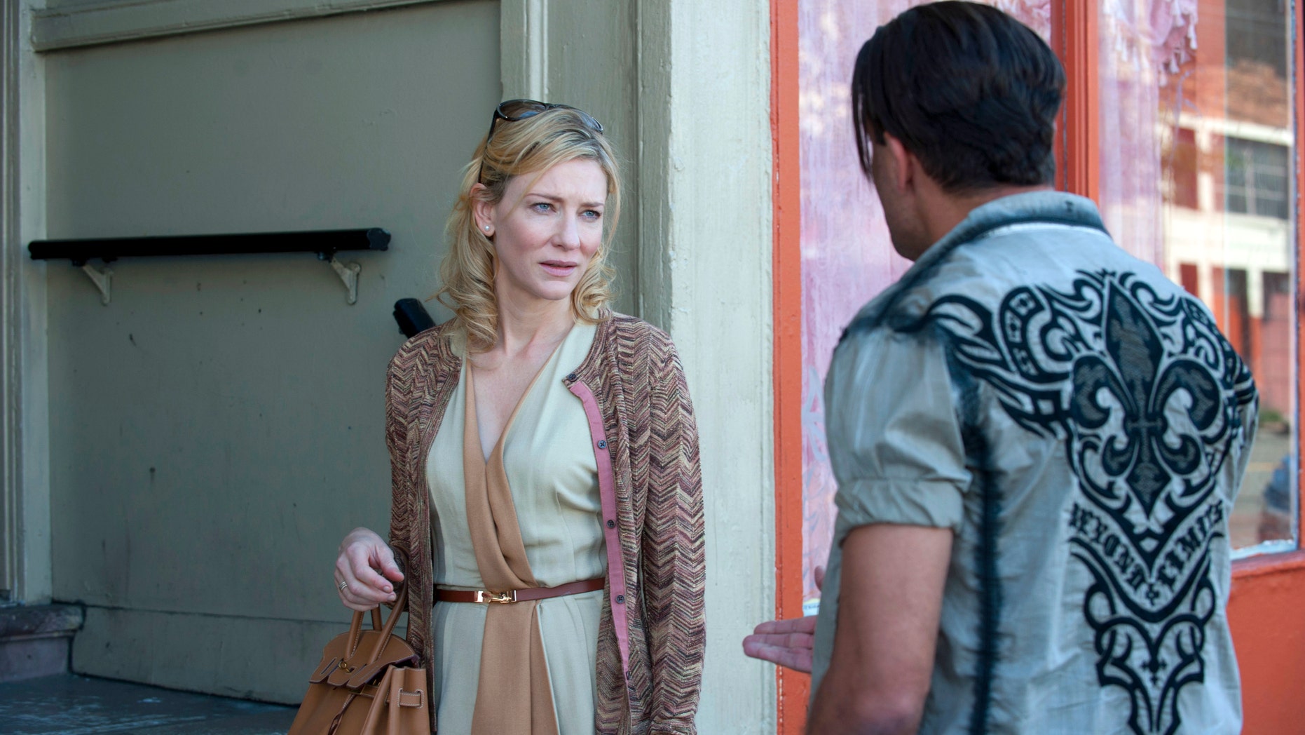 This image released by Sony Pictures Classics shows Cate Blanchett in a scene from the film,"Blue Jasmine."