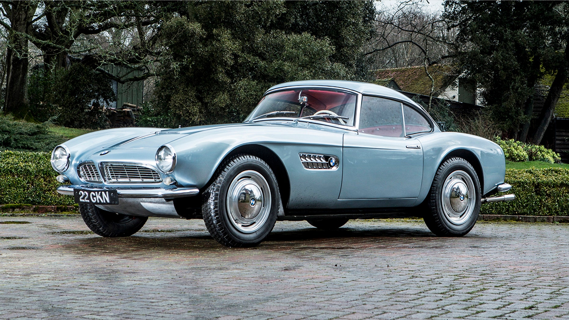 A classic BMW only owned by the motorsport hero John Surtees is set to sell for more than £2 MILLION at auction. See SWNS story SWSURTEES; The late icon snapped up the BMW 507 Roadster new in 1957 after winning the 500cc Motorcycle World Championship a year earlier. Surtees had fallen in love with the stunning German sports car at the Hockenheim race track and decided he had to own one. And he didnât have to pay full whack - with Count Agusta, the owner of the racing team Surtees rode for, paying half of the £3,000 price as a reward for his track heroics. The silver sports car was one of the most elegant motors of its time and is one of the most valuable BMWs on the planet. It is powered by 3.2-litre V8 engine which gives it a 0-60mph time of less than ten seconds and a top speed of around 130mph. John Surtees still owned the BMW when he passed away in 2017 at the age of 84. He remains the only person to win the world championship on two and four wheels.