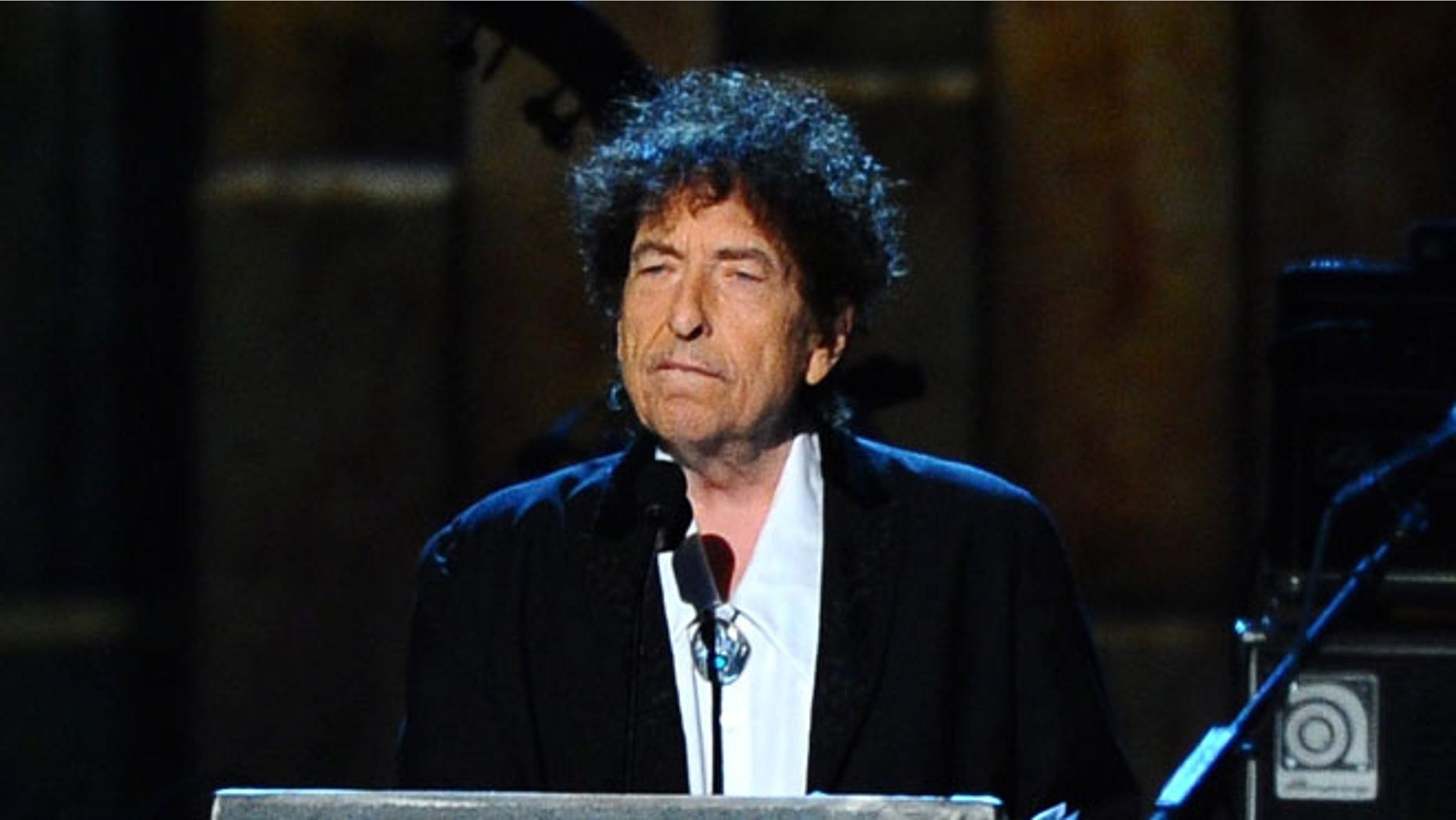 Bob Dylan was absent from the Nobel Prize ceremony but expressed awe in a letter that was read out.
