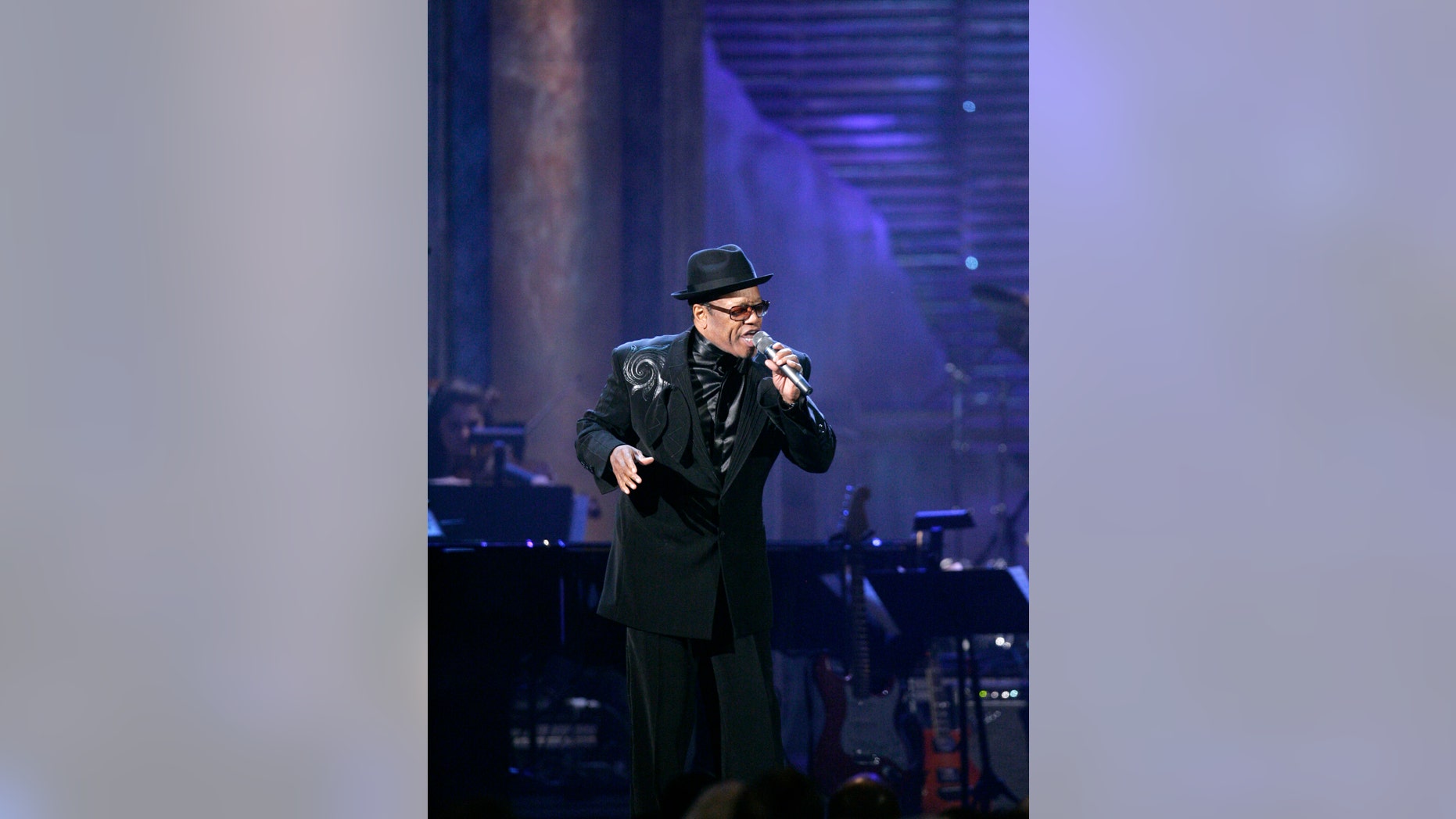 April 4, 2009. Bobby Womack performs after being inducted into the Rock and Roll Hall of Fame during the 2009 Rock and Roll Hall of Fame Induction Ceremony, in Cleveland.
