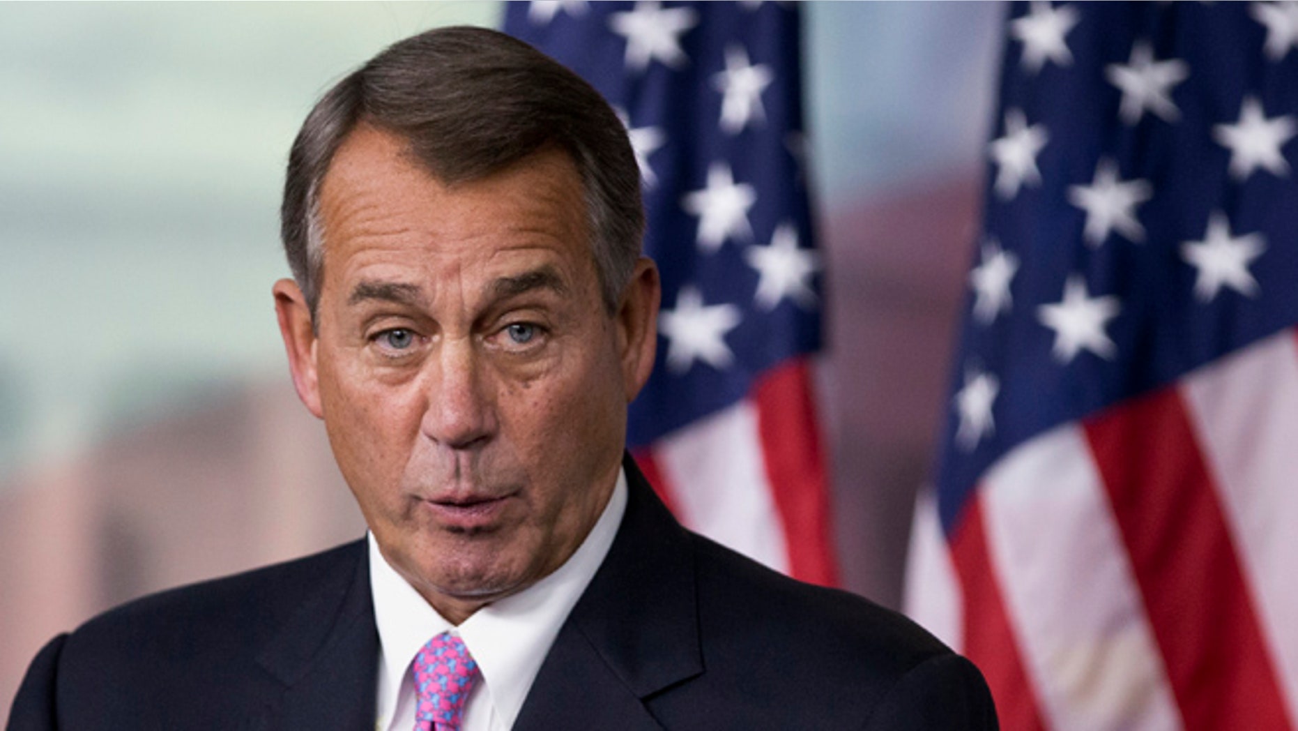 Dec. 5, 2013: House Speaker John Boehner speaks during a news conference on Capitol Hill.