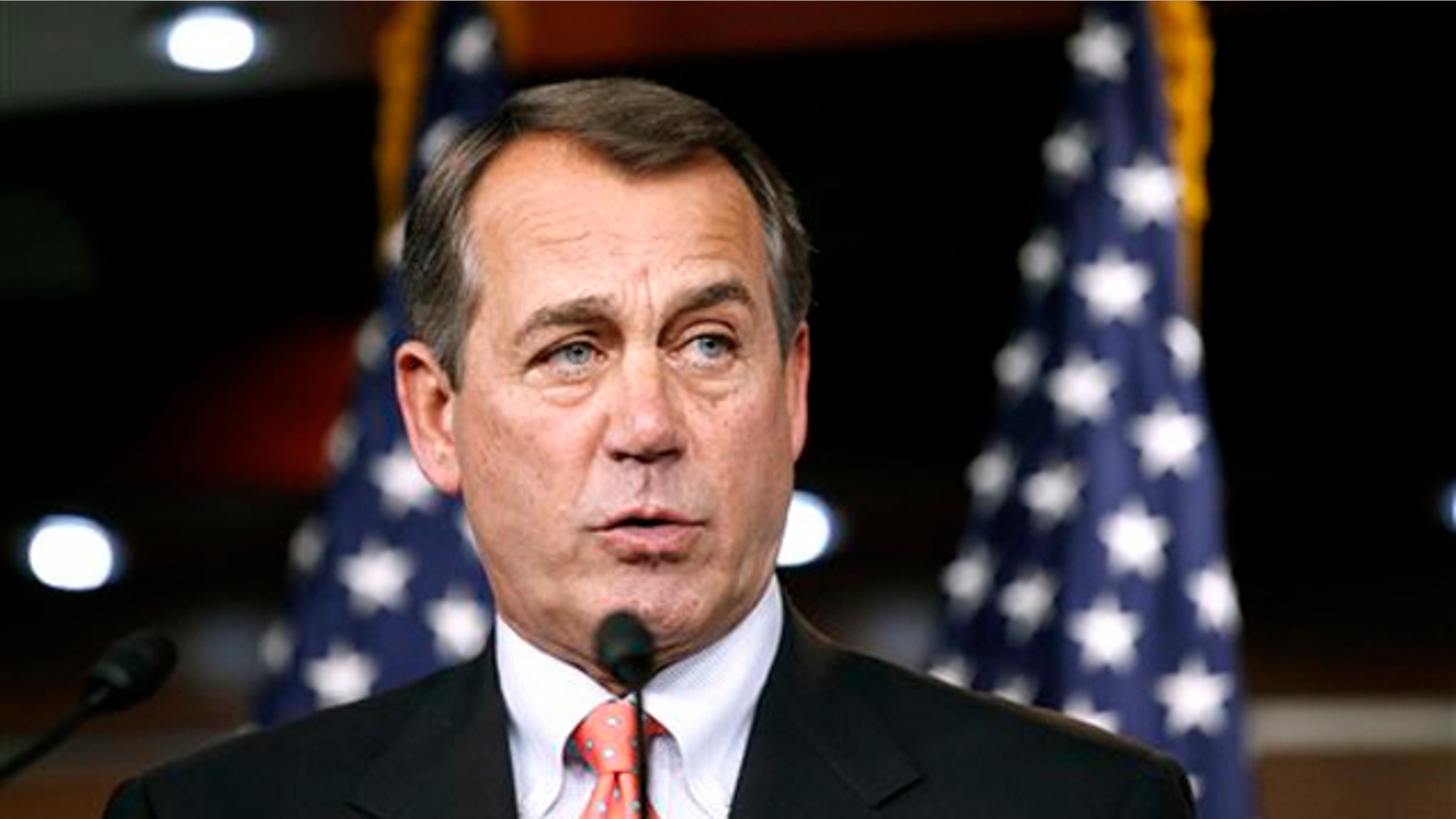 House Minority Leader John Boehner speaks at a news conference on Capitol Hill Dec. 2. (AP Photo)