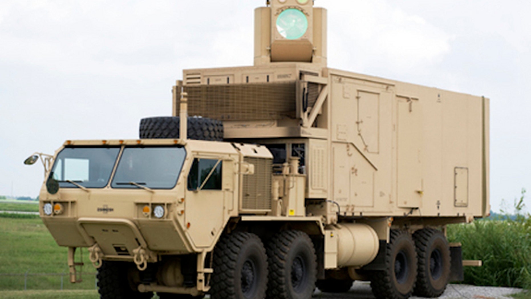 Boeing's High Energy Laser Mobile Demonstrator (HEL MD).