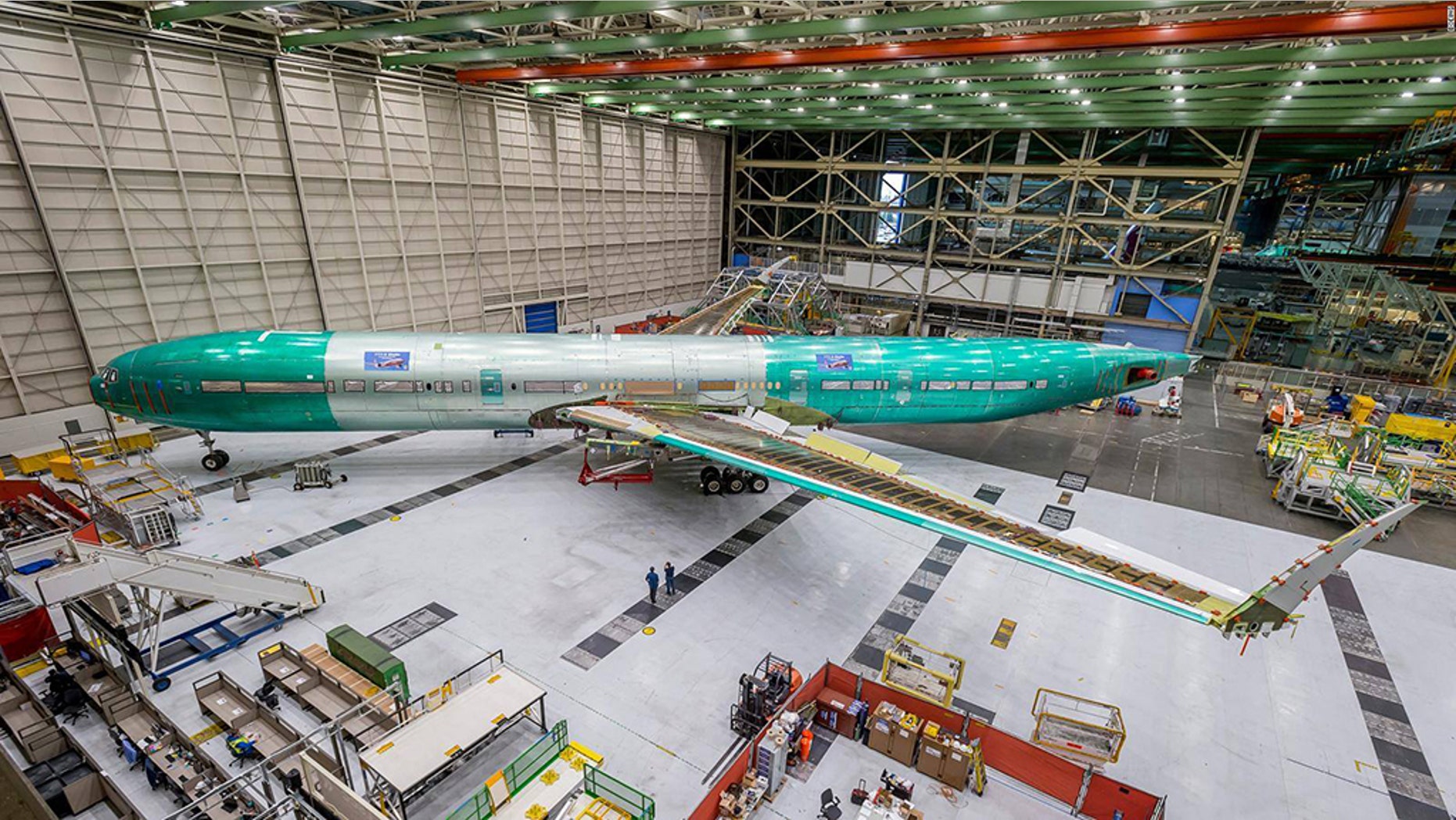 A test model of Boeing's new 777X Jetliner will undergo testing before models become available to carriers.