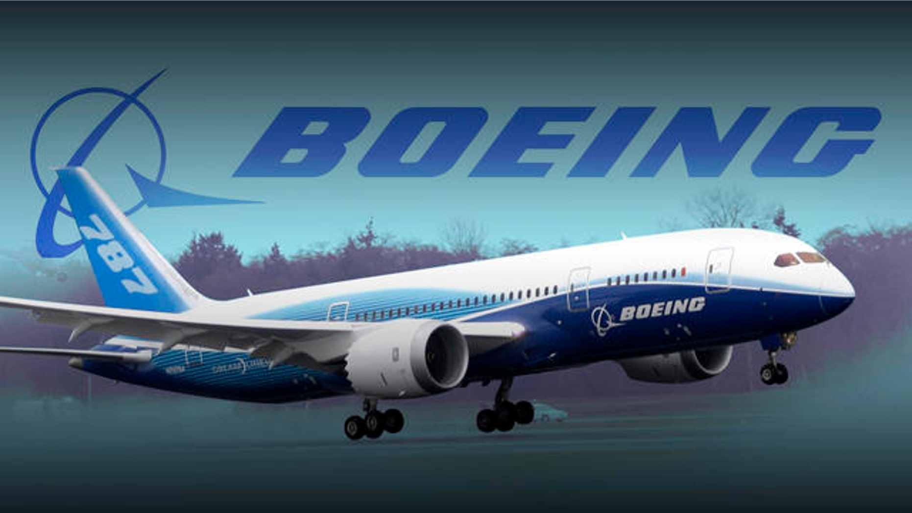 A Boeing Co. 787 airplane.